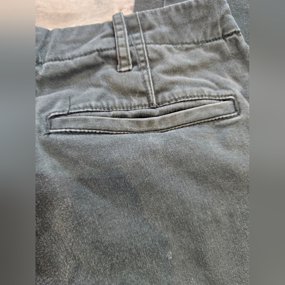 Canvas Lands End Pant Olive Green Cotton 28 - Picture 10 of 12